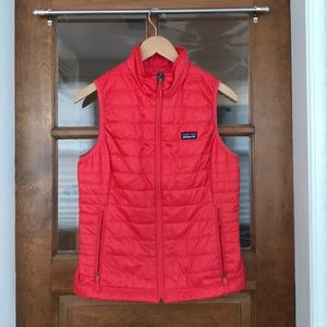 Women’s Patagonia Nano Puff Vest, Tomato Red, S